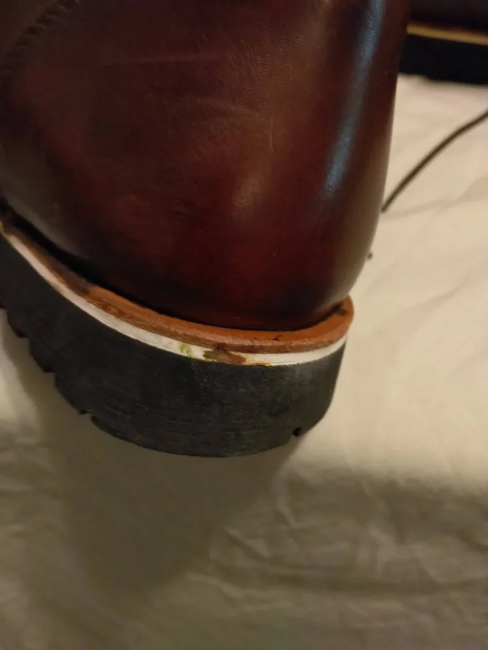HELM Johnson Boots - Brown - Size 10EE - Good Condition - Discontinued